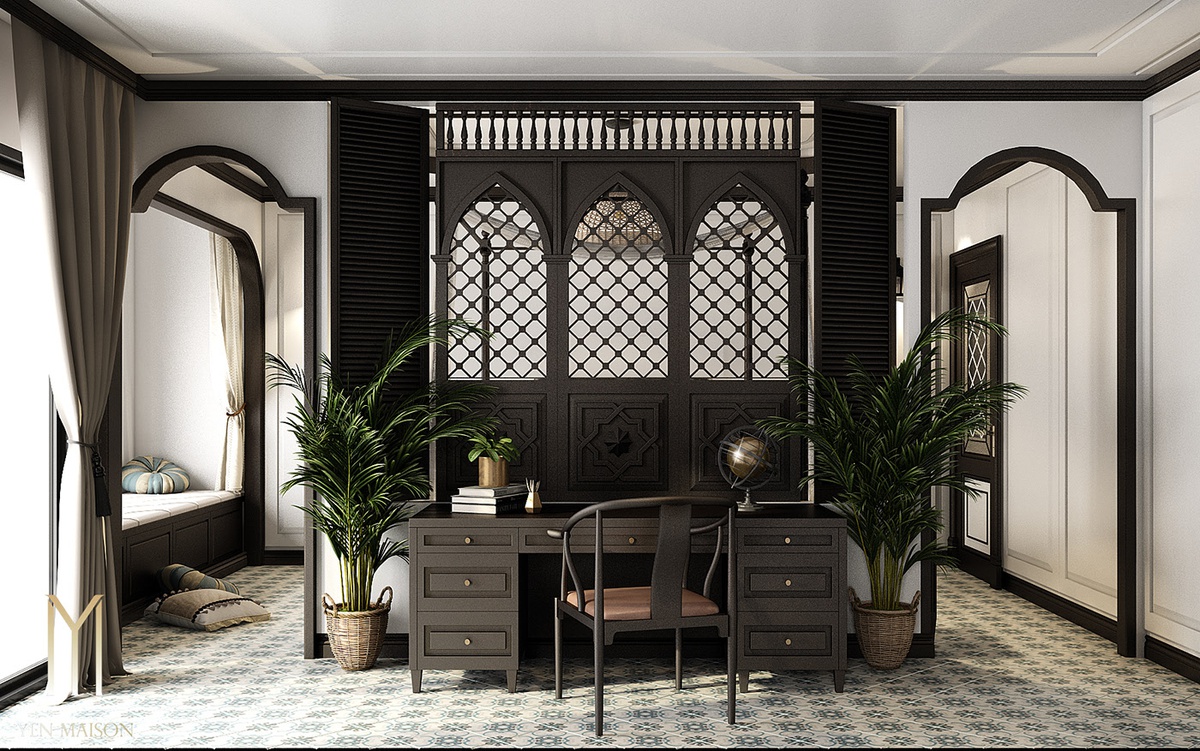 Tổng hợp mẫu sofa phong cách Đông Dương Indochine Style 12 Sofa Phong cách Đông Dương Indochine
