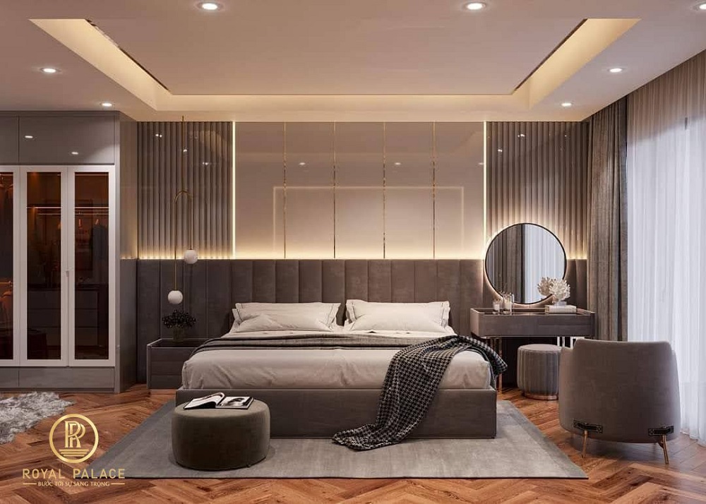 thiết kế nội thất phòng ngủ master