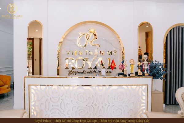 Bàn giao công trình viện thẩm mỹ Royal Bắc Ninh 3 thiet ke thi cong spa vien tham my royal tai bac ninh 02