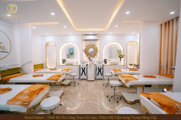 Bàn giao công trình viện thẩm mỹ Royal Bắc Ninh 14 thiet ke thi cong spa vien tham my royal tai bac ninh 51