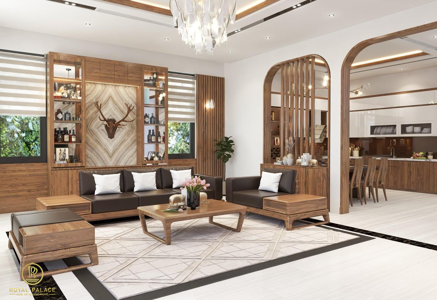 Dự án thiết kế biệt thự liền kề sử dụng gỗ tự nhiên a Tùng tại Hải Dương 26 Dự án thiết kế biệt thự liền kề sử dụng gỗ tự nhiên a Tùng tại Hải Dương