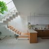Thiết kế nội thất nhà phố phối tiểu cảnh ấn tượng 27 Nhà chống nắng độc đáo với ban công đặt trong nhà