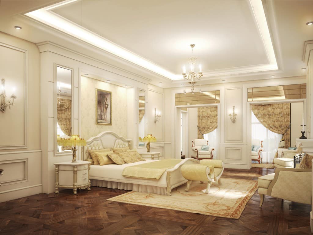 Tổng hợp mẫu phòng ngủ phong cách tân cổ điển ấn tượng nhất – Phào Chỉ Royal – Trang Trí Nội Thất Đẳng Cấp