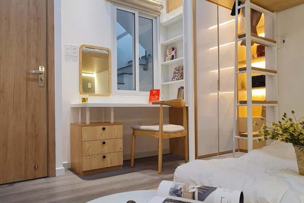 Thiết kế - Thi Công nhà 3 tầng phong cách Nhật Bản 15 nha 41m2 voi 4 phong ngu 9