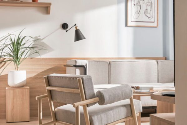 Thiết kế căn hộ 65m2 vintage đẹp nhẹ nhàng 19 thiet ke can ho 65m2 vintage doc dao 6