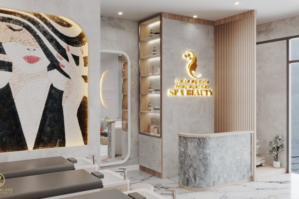 Mẫu thiết kế spa 50m2 hiện đại