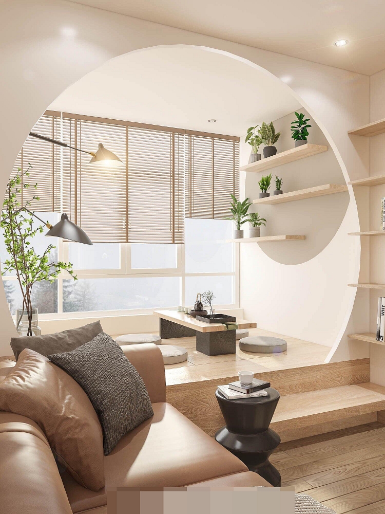 Thiết kế Căn hộ chung cư phong cách Nhật Bản cho gia chủ yêu sự nhẹ nhàng và ấm cúng