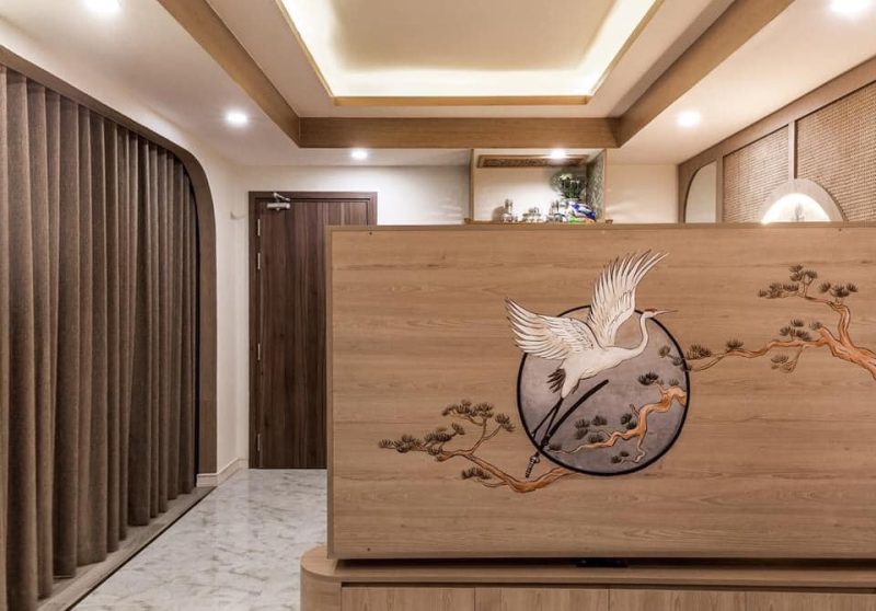 Thiết kế nội thất chung cư phong cách Nhật cách điệu