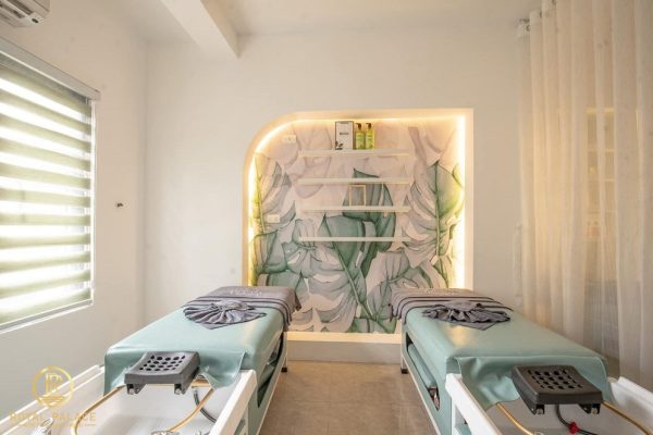 Thi công nội thất Spa hiện đại 90m2 tại Hoàng Mai, Hà Nội
