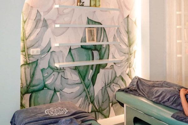 Thi công nội thất Spa hiện đại 90m2 tại Hoàng Mai, Hà Nội