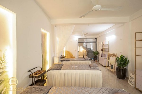 Thi công nội thất Spa hiện đại 90m2 tại Hoàng Mai, Hà Nội