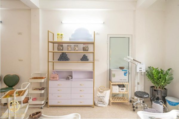 Thi công nội thất Spa hiện đại 90m2 tại Hoàng Mai, Hà Nội