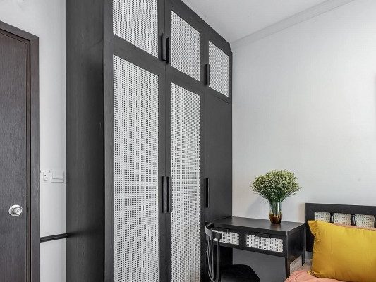 Thiết kế nội thất phong cách Indochine chung cư Phương Đông Green Home