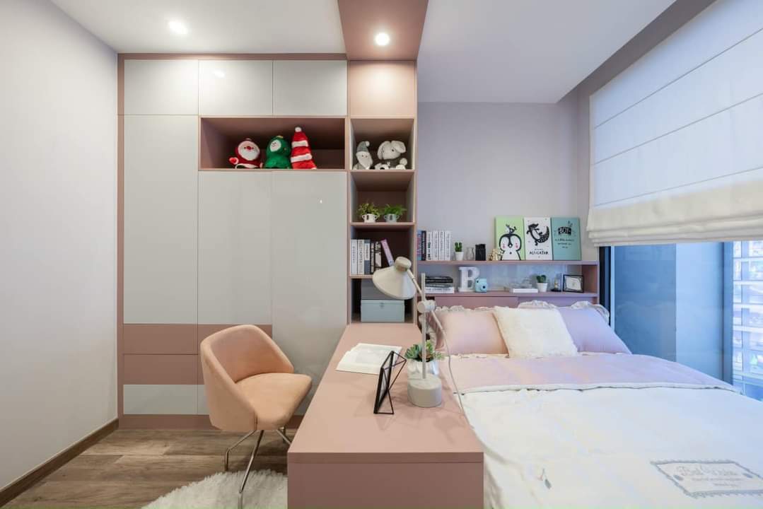 thiết kế, thi công nội thất chung cư 2 phòng ngủ Vinhome Ocean Park