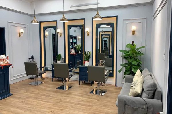 Thi công nội thất Salon tóc phong cách hiện đại 5 Thi công nội thất Salon tóc phong cách hiện đại