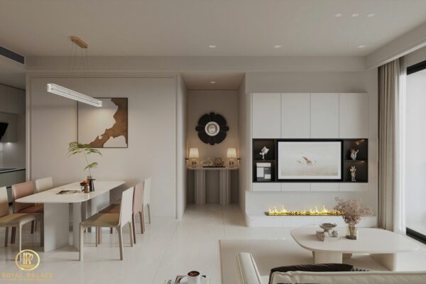 Thiết kế nội thất chung cư Pavilion 120m2 hiện đại