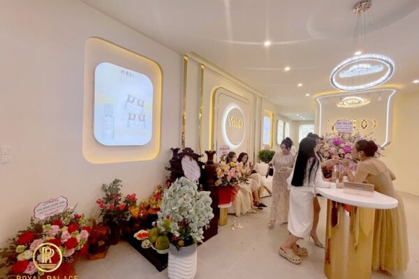 Thiết kế thi công văn phòng Spa YBIDO cs1 tại Thanh Hóa