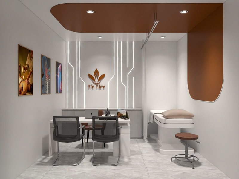 Thiết kế Spa Tín Tâm cơ sở 2 tại Gò Vấp