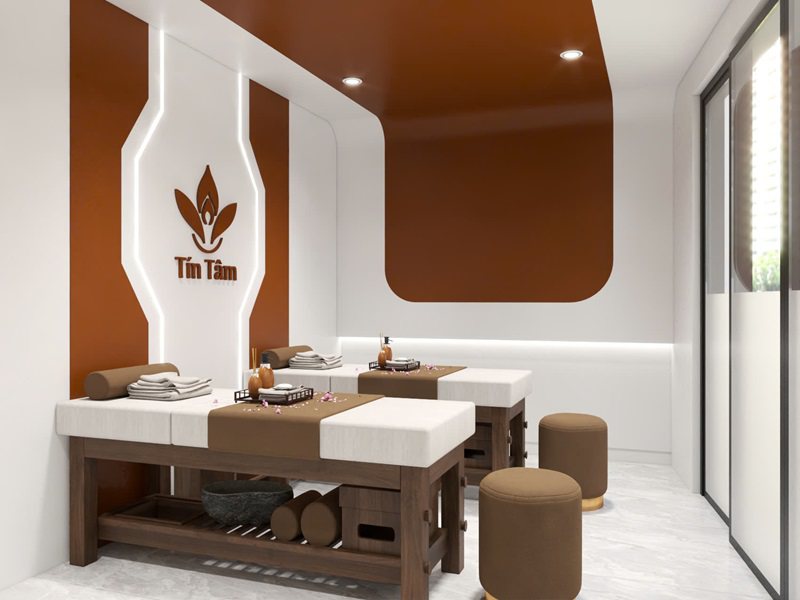 Thiết kế Spa Tín Tâm cơ sở 2 tại Gò Vấp