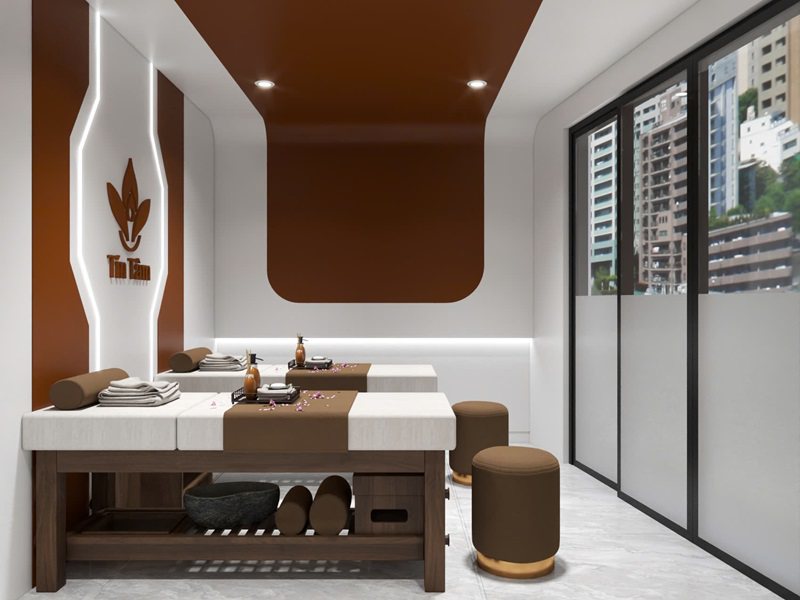 Thiết kế Spa Tín Tâm cơ sở 2 tại Gò Vấp