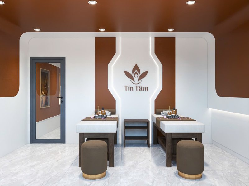 Thiết kế Spa Tín Tâm cơ sở 2 tại Gò Vấp