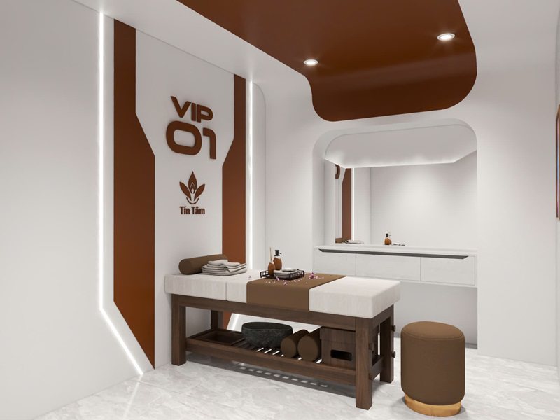 Thiết kế Spa Tín Tâm cơ sở 2 tại Gò Vấp