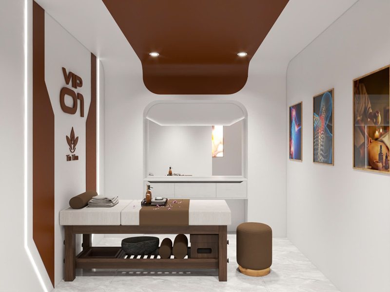 Thiết kế Spa Tín Tâm cơ sở 2 tại Gò Vấp