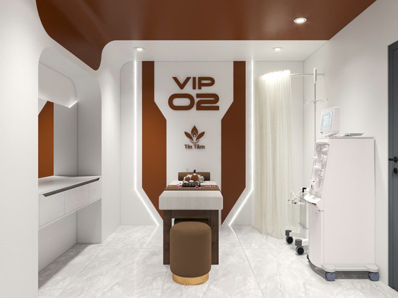 Thiết kế Spa Tín Tâm cơ sở 2 tại Gò Vấp