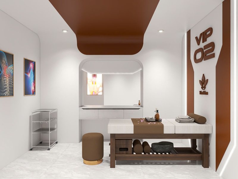 Thiết kế Spa Tín Tâm cơ sở 2 tại Gò Vấp