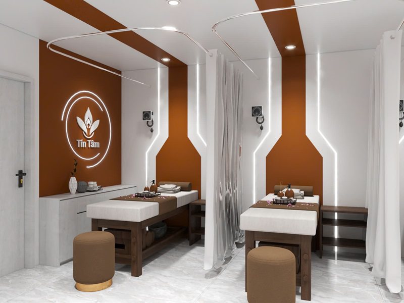 Thiết kế Spa Tín Tâm cơ sở 2 tại Gò Vấp