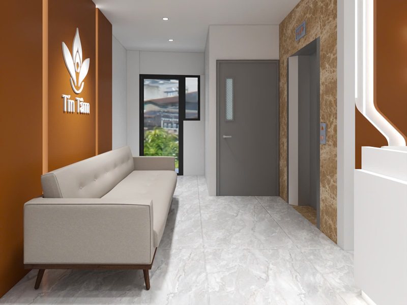 Thiết kế Spa Tín Tâm cơ sở 2 tại Gò Vấp