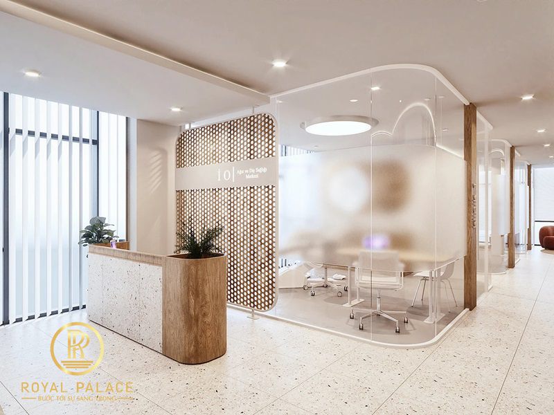 Thiết kế không gian phòng khám nha khoa 120m2 1 Thiết kế không gian phòng khám nha khoa 120m²