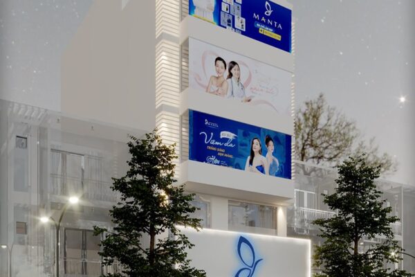 Thiết kế phòng khám da MANTA Bắc Giang- 250m2