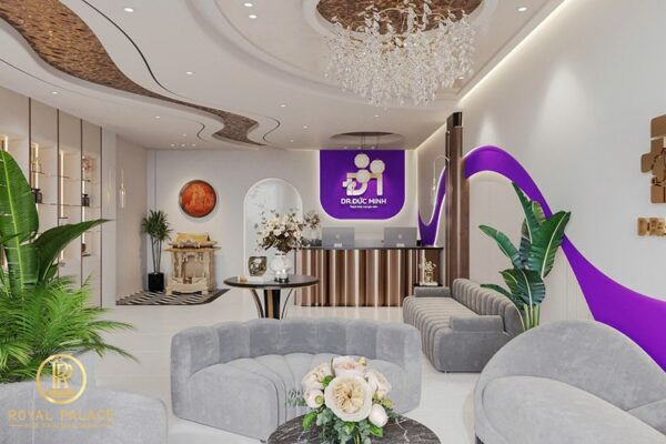 Thiết kế Spa Dr. Minh hiện đại sang trong 65m2 (Tầng 2)