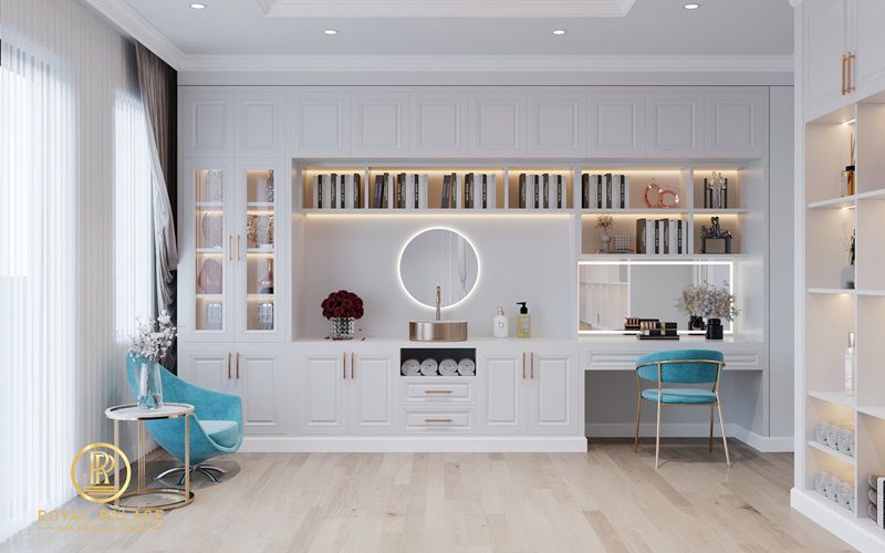 Thiết kế viện thẩm mỹ AZAMI tân cổ điển 200m2 