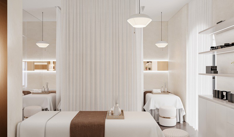 Thiết kế Spa hiện đại sang trọng 180m2 15 Thiết kế Spa hiện đại sang trọng