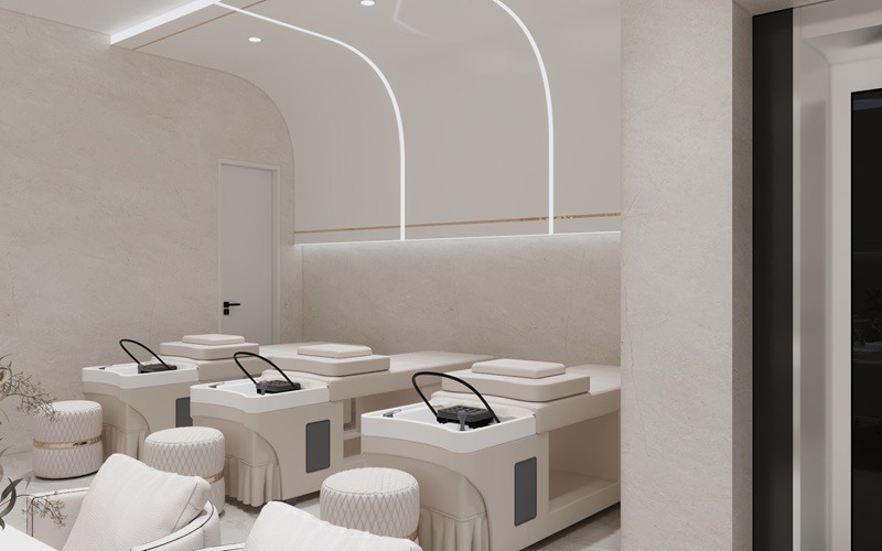 Thiết kế Spa hiện đại sang trọng 180m2 8 Thiết kế Spa hiện đại sang trọng