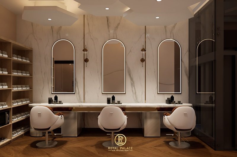 Thết Kế Spa KING 415m2 Phong Cách Hiện Đại