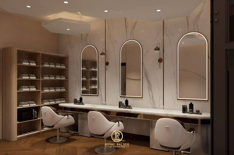 Thết Kế Spa KING 415m2 Phong Cách Hiện Đại