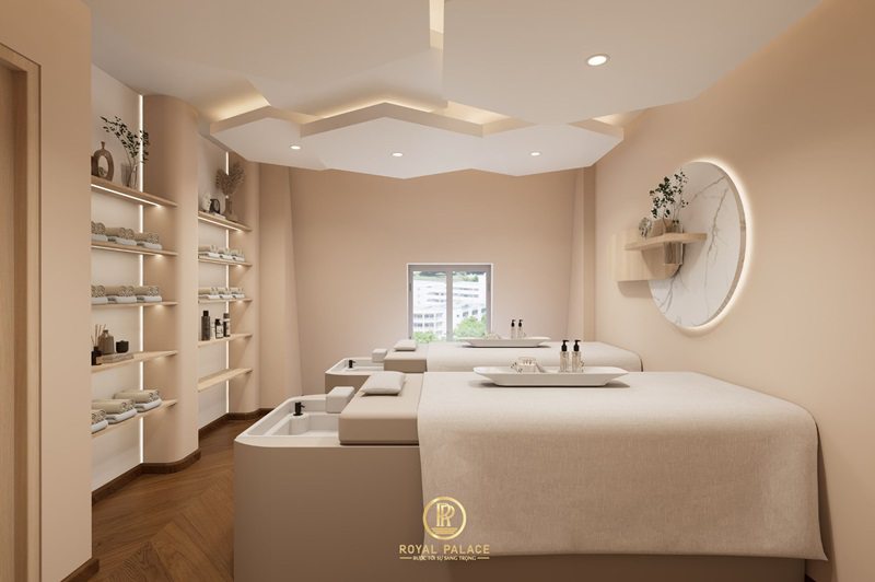 Thết Kế Spa KING 415m2 Phong Cách Hiện Đại