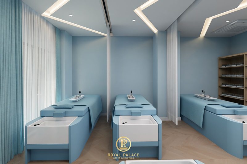 Thết Kế Spa KING 415m2 Phong Cách Hiện Đại