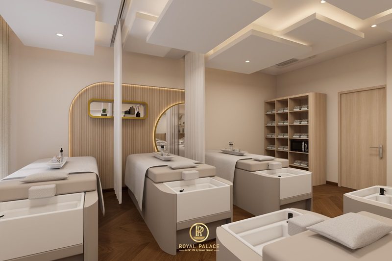 Thết Kế Spa KING 415m2 Phong Cách Hiện Đại