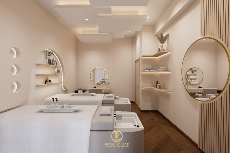 Thết Kế Spa KING 415m2 Phong Cách Hiện Đại
