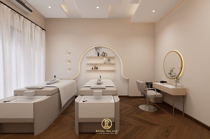 Thết Kế Spa KING 415m2 Phong Cách Hiện Đại