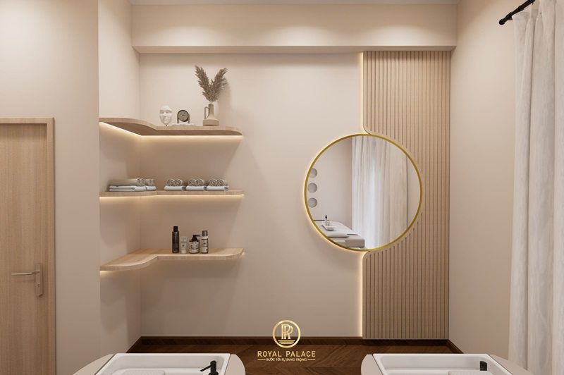 Thết Kế Spa KING 415m2 Phong Cách Hiện Đại