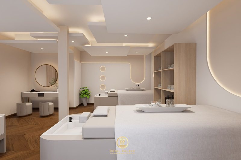 Thết Kế Spa KING 415m2 Phong Cách Hiện Đại
