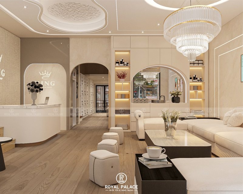 Thết Kế Spa KING 415m2 Phong Cách Hiện Đại