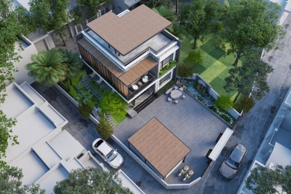 thiet ke kien truc nha vuon 356m2 3