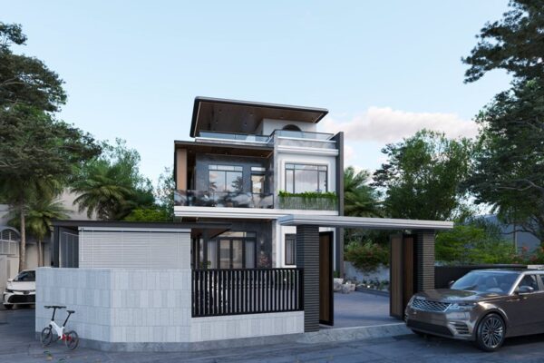 thiet ke kien truc nha vuon 356m2 6