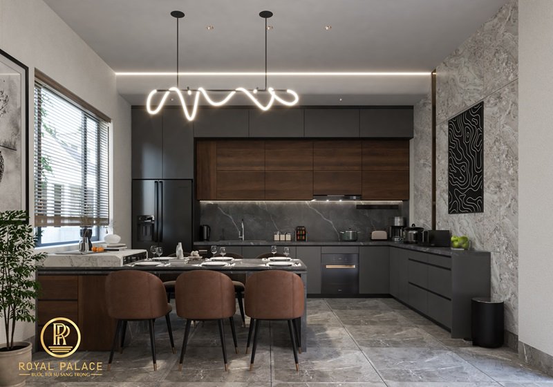 Thiết kế nội thất biệt thự nhà vườn 356m2 tại Phú Thọ